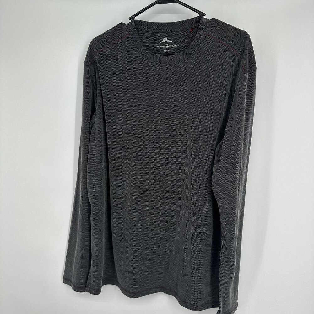Tommy Bahama Men's Gray Long Sleeve‎ Shirt Size Medium